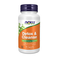 Добавка для здоров'я, Detox & Cleanse, NOW, 90 капсул