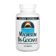 Магний, Magnesium Bisglycinate Powder, Source Naturals, 120 таблеток