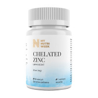 Chelated Zinc 30 mg (60 caps)