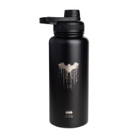 SmartShake Bohtal Insulated Sports Bottle, Batman Logo Drip (960 ml)