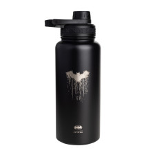 SmartShake Bohtal Insulated Sports Bottle, Batman Logo Drip (960 ml)