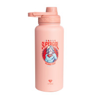 SmartShake Bohtal Insulated Sports Bottle, Supergirl No Drama (960 ml)