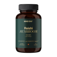 Добавка для здоровья, Reishi Mushroom 1000 mg, Mind Shi, 60 капсул