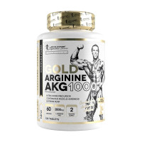 Аргінін, Gold Arginine AKG 1000 mg, Kevin Levrone, 120 таблеток
