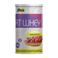 Сывороточный протеин, Fit Whey, FitWin, 450 г (Яблочный штрудель)
