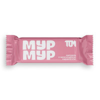 Протеиновый батончик, Батомчик мигдаль з шоколадною карамеллю, TOM peanut butter, 45 г