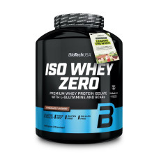 Изолят протеина, Iso Whey Zero, BioTech, 1,81 кг (Клубника)