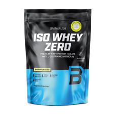 Изолят протеина, Iso Whey Zero, BioTech, 454 г (Банан)