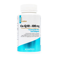 CoQ10 100 mg + Curcumin 95% and Bioperine (60 caps)