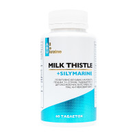 Добавка для здоров'я, Milk Thistle, ABU, 60 таблеток