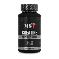 Креатин, Creatine Monohydrate 3400 mg, MST, 90 капсул