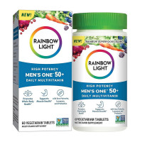 Витамины и минералы, Men's One 50+, Rainbow Light, 60 таблеток