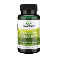 Добавка для здоров'я, Kudzu Root 500 mg, Swanson, 60 капсул