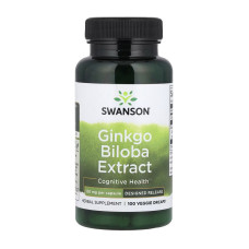 Ginkgo Biloba Extract 120 mg (100 veg caps)