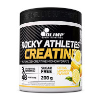 Креатин, Rocky Athletes Creatine, OLIMP, 200 г (Пунш из кислых яблок)