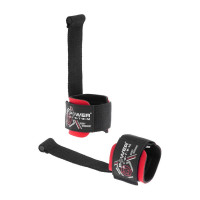 Лямки для тяги, Power Pin Lifting Straps 3350-BK-0 Black-Red, Power System