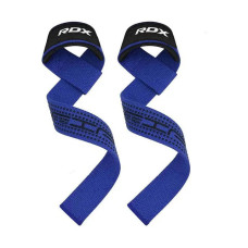 RDX S4 Gym Cotton Gel Straps Blue Plus
