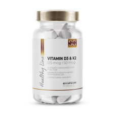 Healthy Line Vitamin D3 & K2 (60 caps)