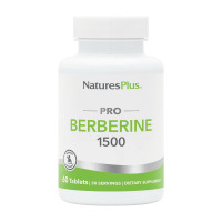 Добавка для здоров'я, Berberine Pro 1500, Natures Plus, 60 таблеток