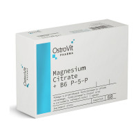 Magnesium Citrate + B6 P-5-P (60 caps)