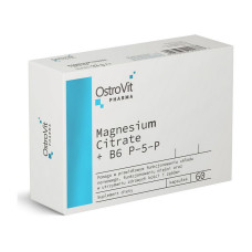Magnesium Citrate + B6 P-5-P (60 caps)