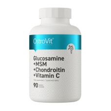 Glucosamine + MSM + Chondroitin + Vitamin C (90 tabs)