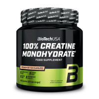 Креатин, 100% Creatine Monohydrate, BioTech, 300 г (Персиковый холодный чай)