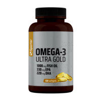 Омега-3, Omega-3 Ultra Gold, Sporter, 120 капсул