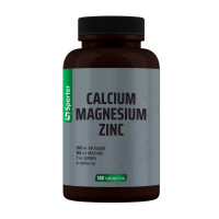 Магній, Calcium Magnesium Zinc, Sporter, 120 таблеток