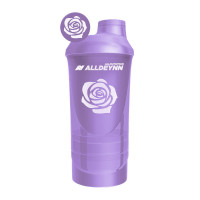 Шейкер, Shaker Alldeynn, All Nutrition, 600 мл (Фіолетовий)