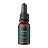 Добавка для здоровья, CBD Oil Isolate 2000 mg, Mind Shi, 10 мл (Клубника)
