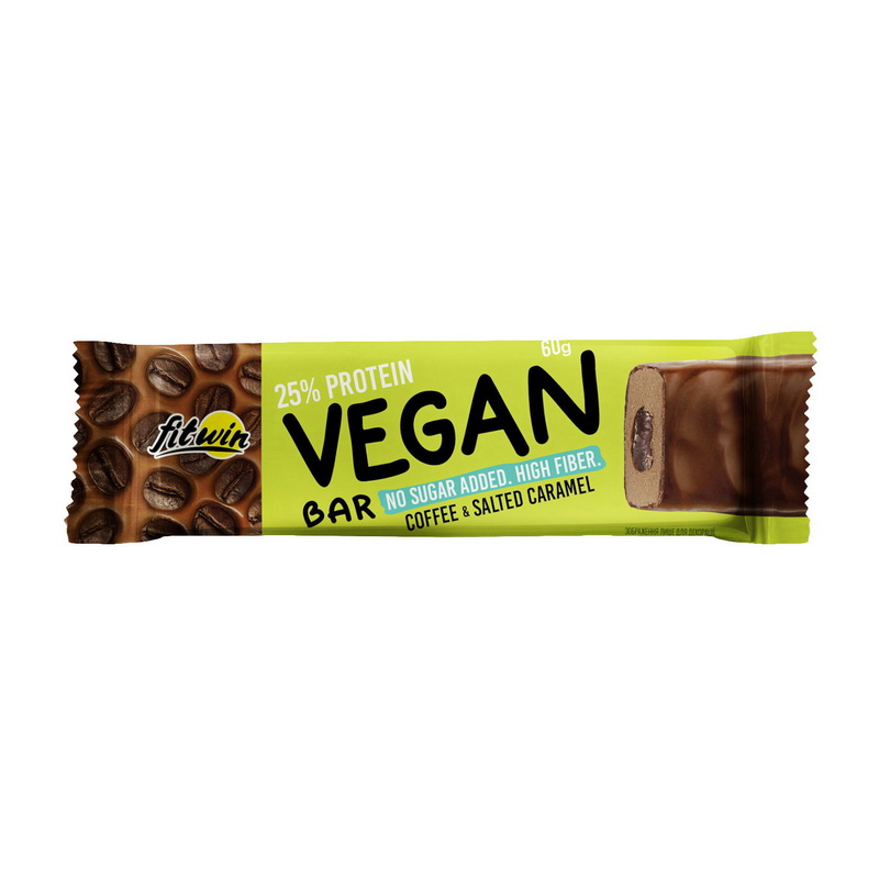 25% Vegan Bar Coffee & Salted Caramel (1 x 60 g)