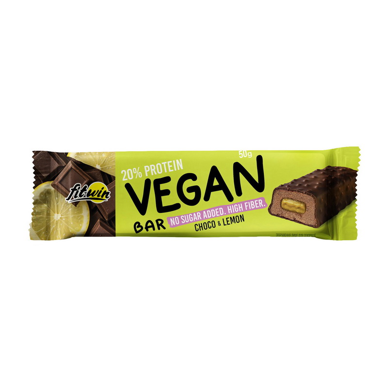 20% Vegan Bar Choco & Lemon (1 x 50 g)