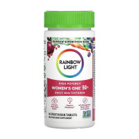 Вітаміни та мінерали, Women's One 50+, Rainbow Light, 60 таблеток