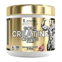 Креатин, Gold Creatine Chews, Kevin Levrone, 120 таблеток (Экзотические фрукты)
