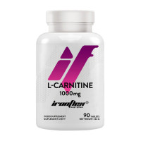 L-карнитин, L-Carnitine 1000, IronFlex, 90 таблеток