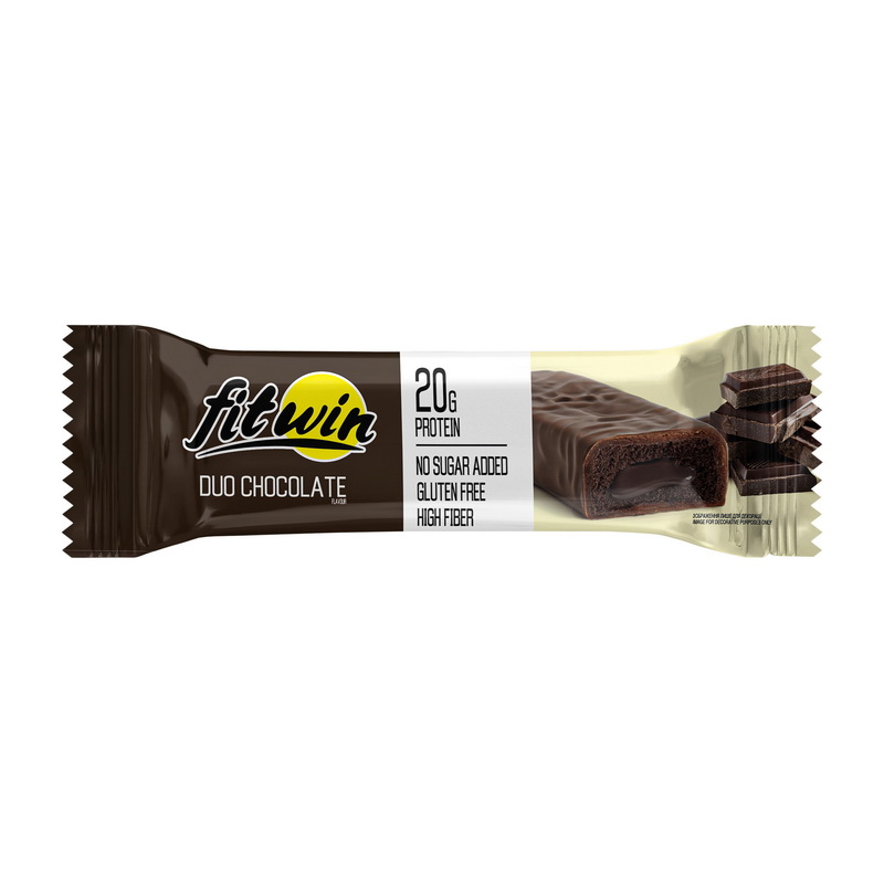Fitwin Bar Duo Chocolate (1 x 60 g)