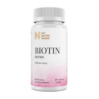 Біотин, Biotin 5000 mcg, My Nutri Week, 100 капсул