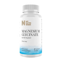 Магний, Magnesium Glycinate, My Nutri Week, 120 капсул
