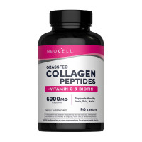 Grassfed Collagen Peptides + C & Biotin (90 tabs)