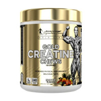 Креатин, Gold Creatine Chews, Kevin Levrone, 240 таблеток (Блакитна малина)