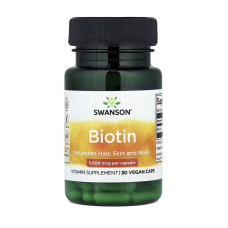 Biotin 5000 mcg (30 veg caps)