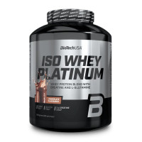Ізолят протеїну, Iso Whey Platinum, BioTech, 1,81 кг (Шоколад)