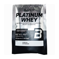 Сироватковий протеїн, Platinum Whey, BioTech, 22,5 г (Печиво з кремом)