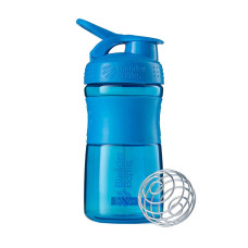 Blender Bottle SportMixer Flip Cyan (590 ml)
