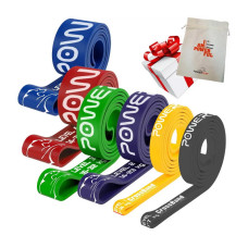 PowerPlay PP 0018 Power Band Pack, 6 шт – опір 2-45 kg