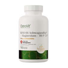 Ashwagandha KSM-66+Magnesium+B6 P-5-P (90 caps)