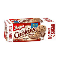 Протеїновий батончик, Original Cookies, Bergen, 130 г (Шоколадна крихта)