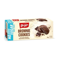 Протеїновий батончик, Original Cookies, Bergen, 128 г (Шоколадний брауні)