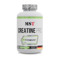 Креатин, Creapure Creatine Pro, MST, 180 капсул
